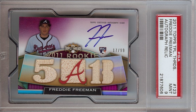 PSA Set Registry Showcase: Triple Threads Rookie cards